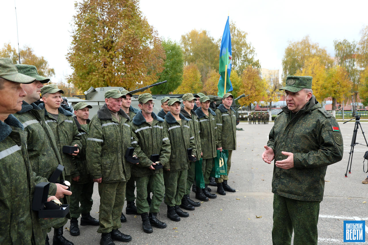 «Армия — донор дисциплины». 170 аграриев прошли двухмесячные военные сборы в Витебске