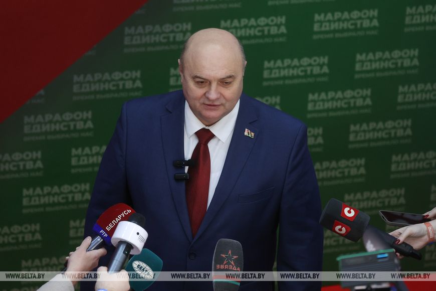 "Это был запрос жителей города". Бурмистров о "Марафоне единства" в Новополоцке