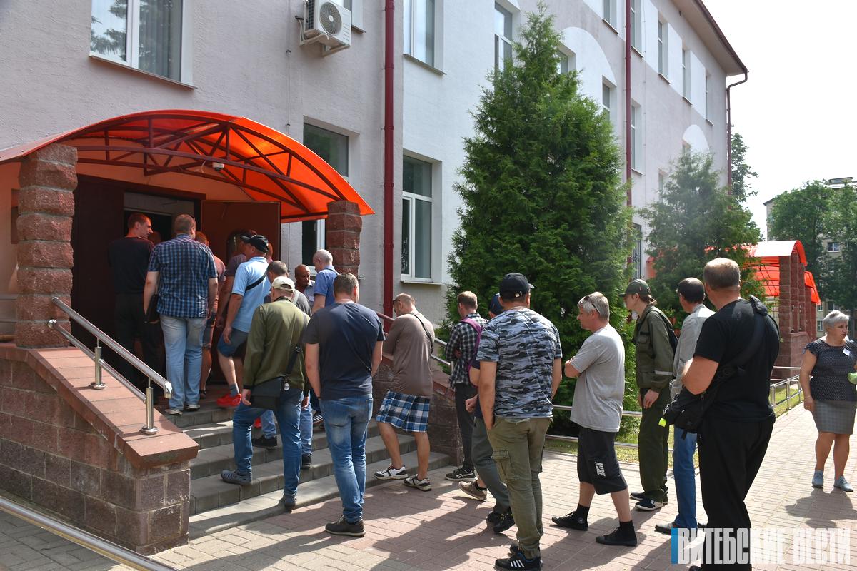 Занятия по боевой готовности военнообязанных проводят в военном комиссариате Витебской области