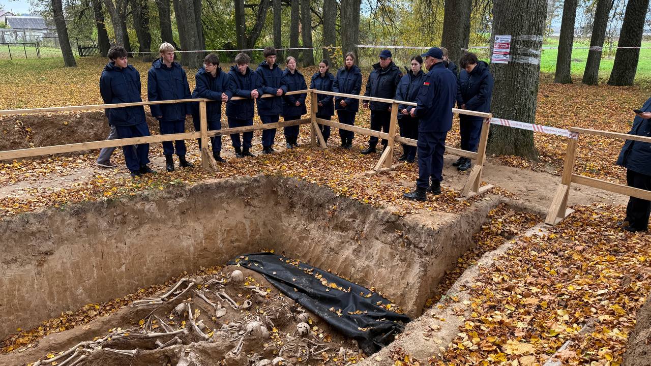 В Оршанском районе подвели итоги раскопок по установлению ранее неизвестного места уничтожения мирных граждан в годы Великой Отечественной войны
