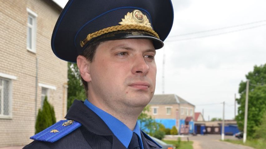 Замначальника Бешенковичского РОСК майор юстиции Андрей Котляров о службе, профилактике и резонансных преступлениях
