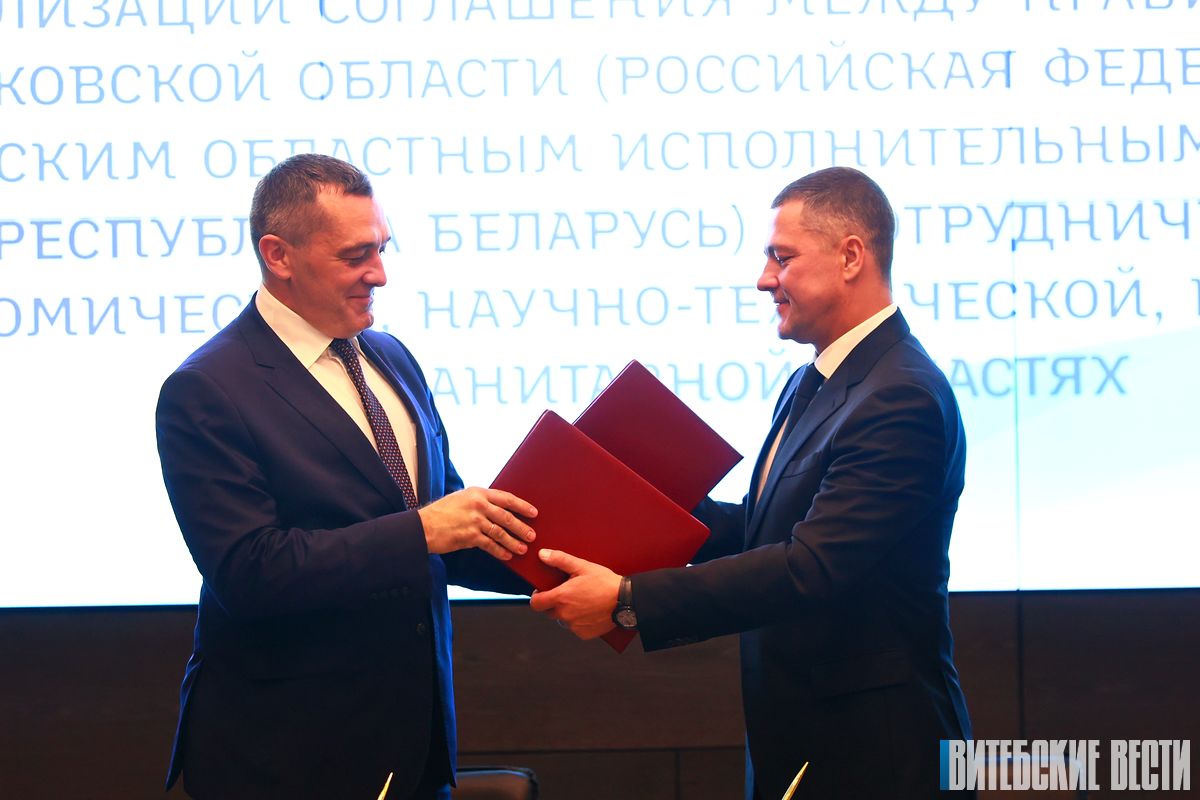 Александр Субботин о взаимодействии Витебской и Псковской областей: "Мы даже не друзья, а братья" 