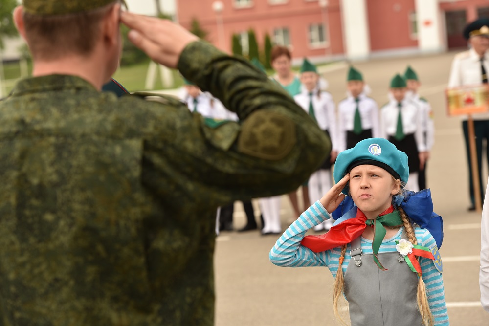 В Витебске провели областной этап республиканской военно-патриотической игры «Зарничка»