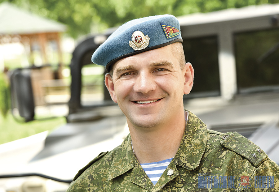 Гвардии лейтенант из Витебска Андрей Шкирьянов: «Чтобы стать настоящим десантником, нужно обладать незаурядной силой» 