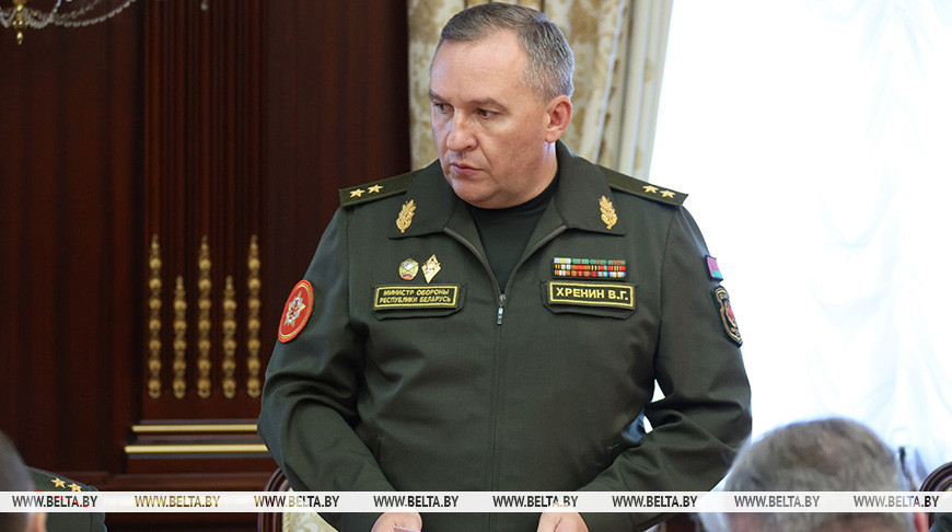 Министр обороны Беларуси заявил о высокой вероятности вооруженных провокаций со стороны Украины