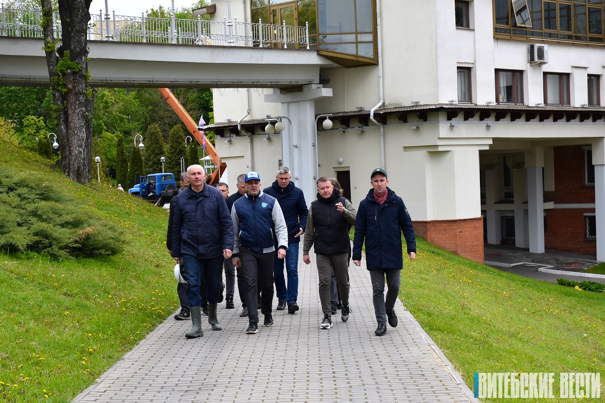 Александр Субботин проинспектировал готовность объектов Витебска, которые будут задействованы в Форуме регионов Беларуси и России