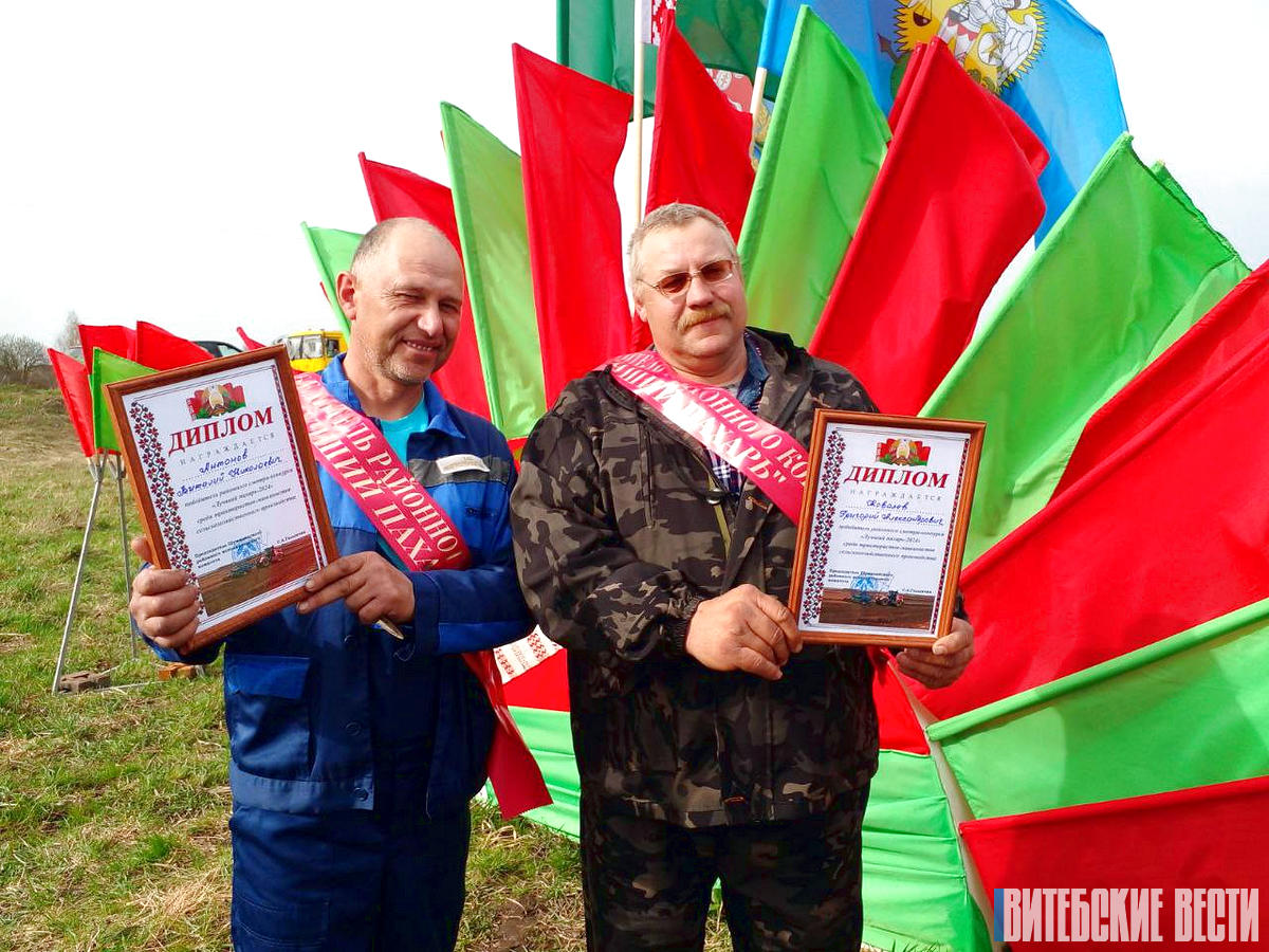 В Шумилинском районе прошел первый районный конкурс «Лучший пахарь»