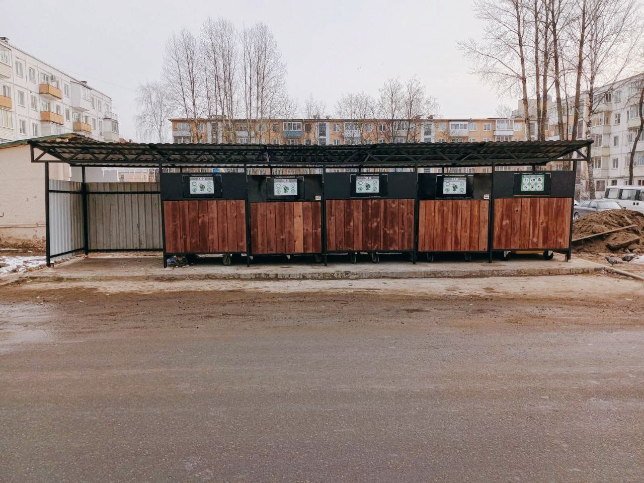 В Витебске отремонтируют сразу несколько контейнерных площадок