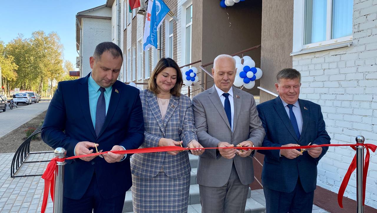В Бешенковичах открыли обновленное отделение почтовой связи № 1
