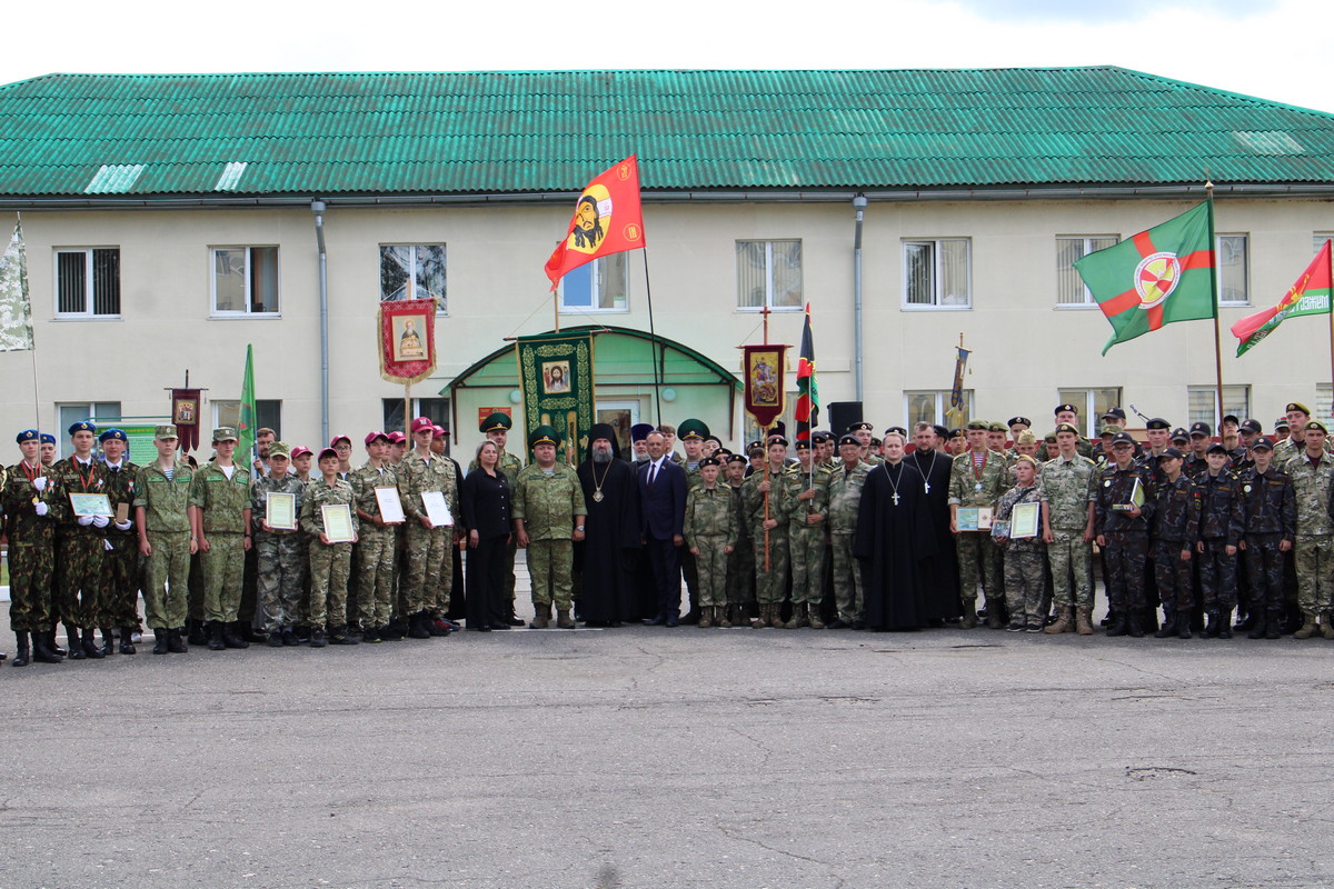 Торжественное закрытие XVIII военно-патриотического слета православной молодежи прошло в Полоцке 