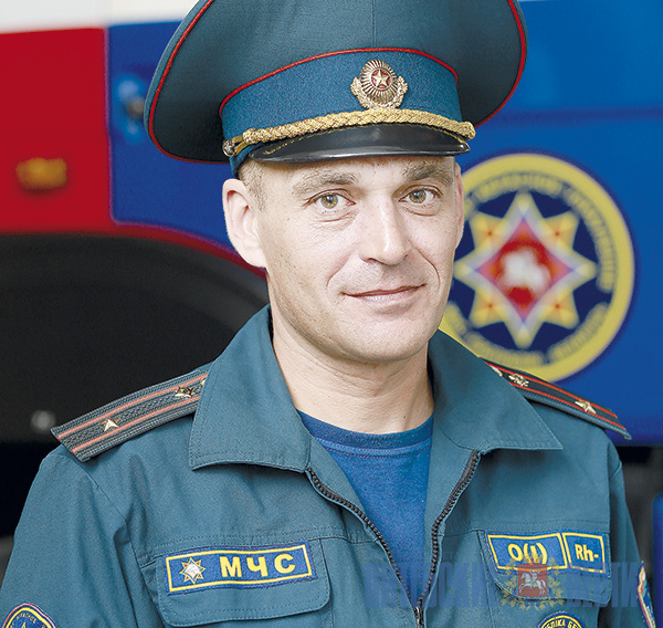 Начальник витебской ПАСЧ Дмитрий Шалухин: «Легких пожаров не бывает и каждый из них не похож на предыдущий»