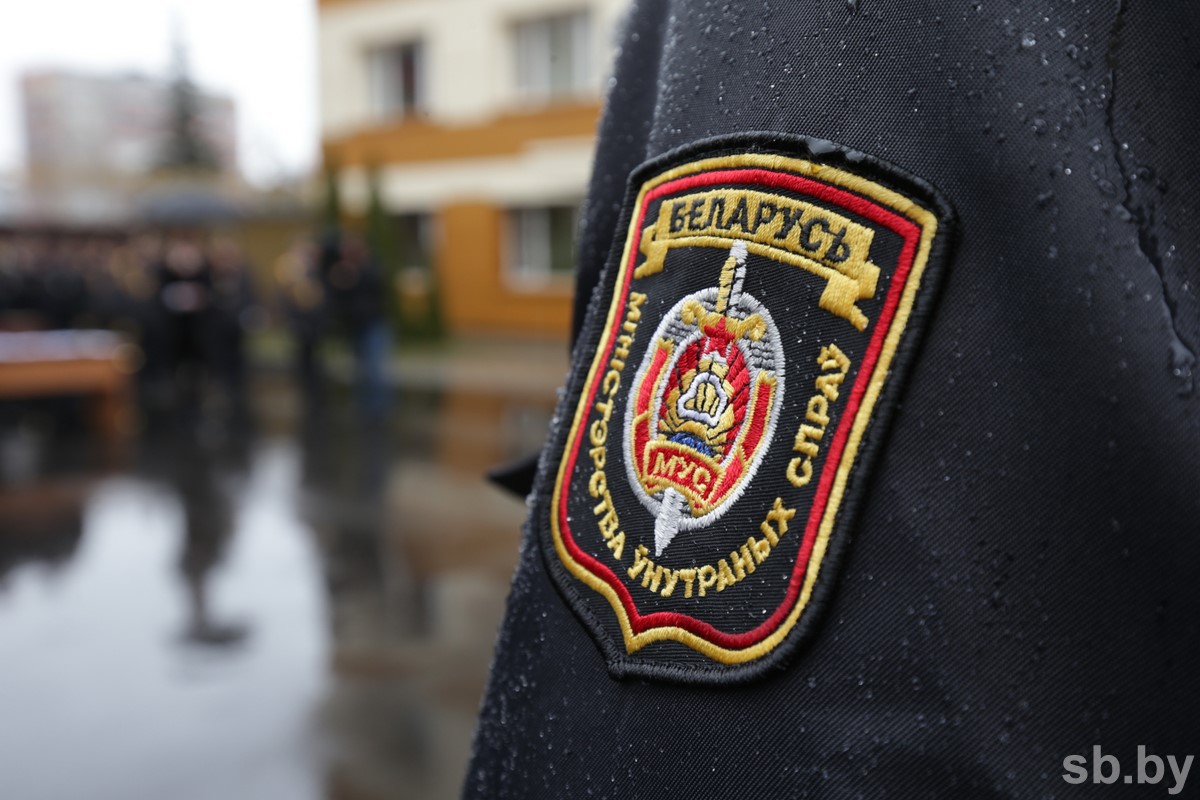 Команда патрульно-постовой службы милиции ОВД администрации Октябрьского района Витебска признана лучшей в области