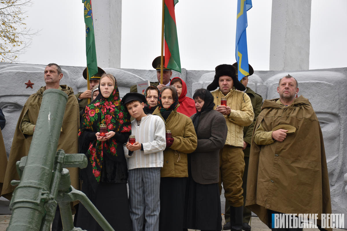 В Лиозненском районе отметили 81-ю годовщину освобождения от немецко-фашистских захватчиков