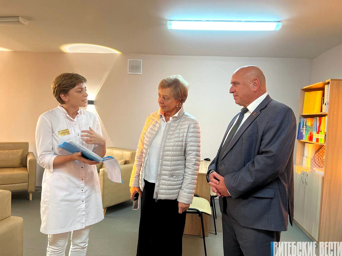 Делегация Псковской области посетила одно из медучреждений Витебска