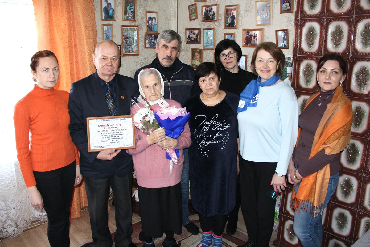 Старэйшы жыхар адной з вёсак Шаркаўшчынскага раёна адзначыла 100-годдзе