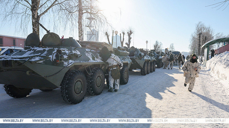 Внезапная проверка боеготовности проходит в 103-й Витебской воздушно-десантной бригаде