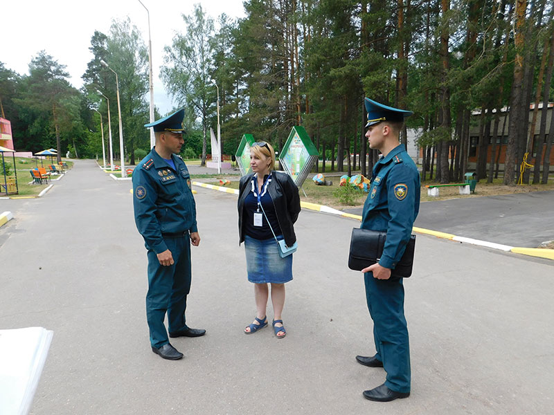 МЧС проверило детские оздоровительные лагеря Витебской области на соблюдение мер безопасности   