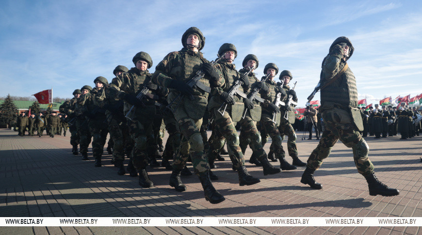 Лукашенко наша армия и вся военная организация государства способны ответить на любые вызовы времени