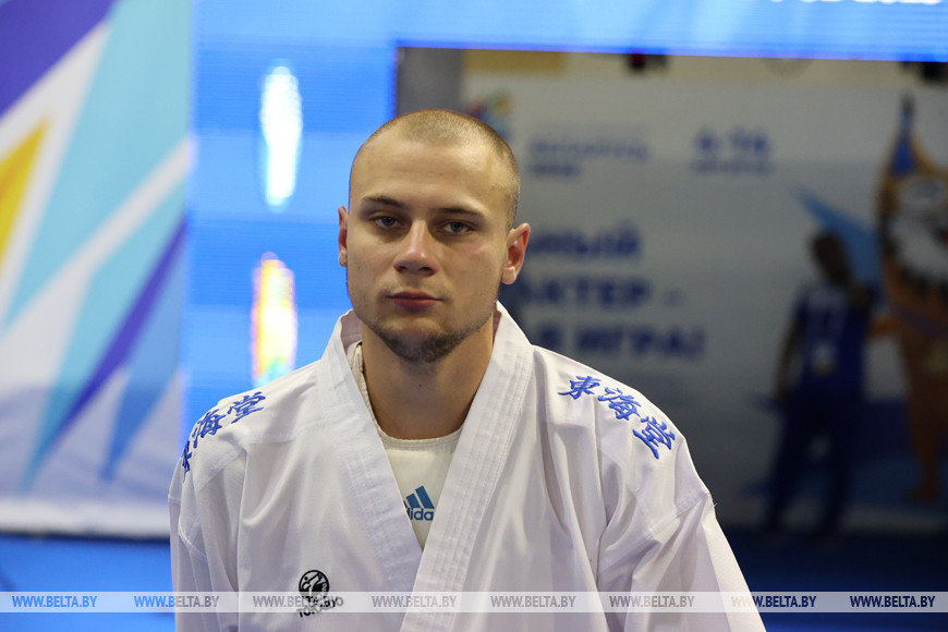 Спортсмен из Витебской области стал призером соревнований по карате на II Играх стран СНГ