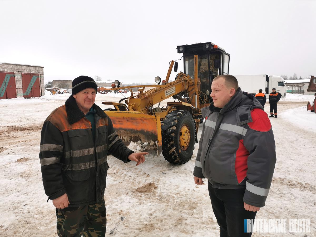 Тест для отрасли — гололед. Как городокские дорожники справляются с зимней непогодой?