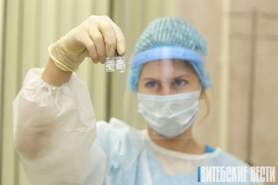 В Витебской области более 808 тысяч человек прошли полный курс вакцинации против COVID-19