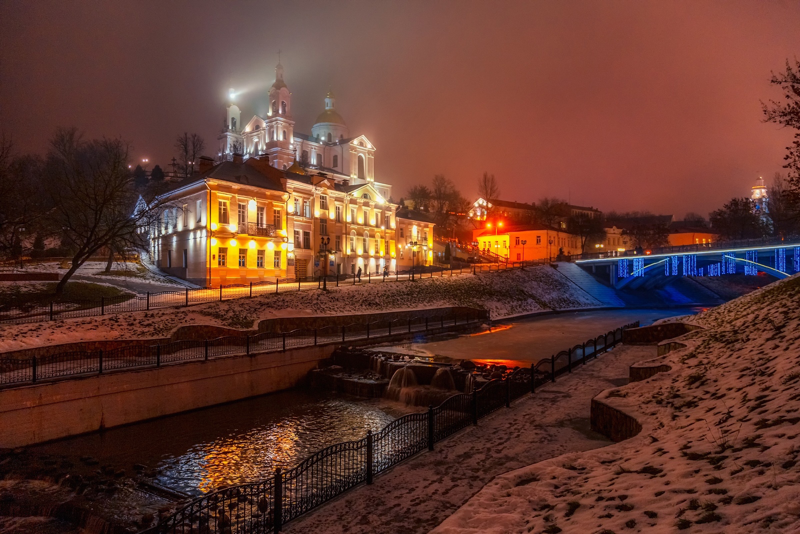 Погода в Витебске на 14 декабря: небольшой снег и до -6°C