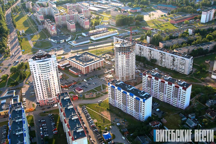 В первом полугодии 2020 года в Витебской области построено 1,4 тыс. квартир