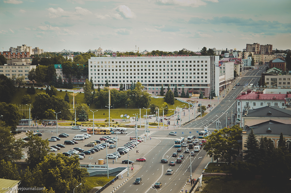 На площади Свободы в Витебске изменен режим работы светофоров