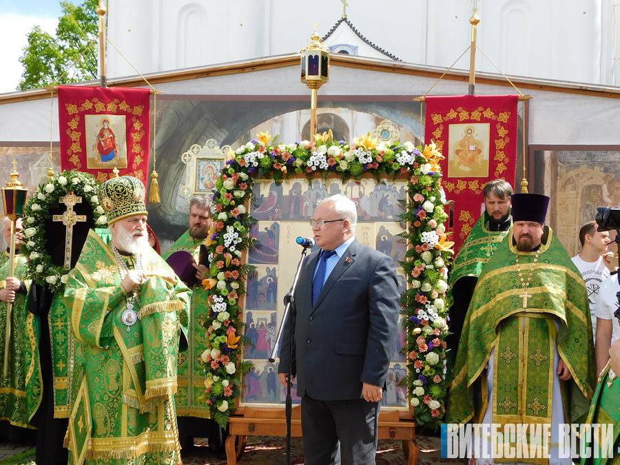 В Полоцке отметили День памяти преподобной Евфросинии