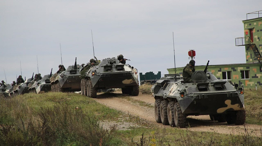 На полигоне Лосвидо завершилось учение парашютно-десантной роты 103-й Витебской бригады