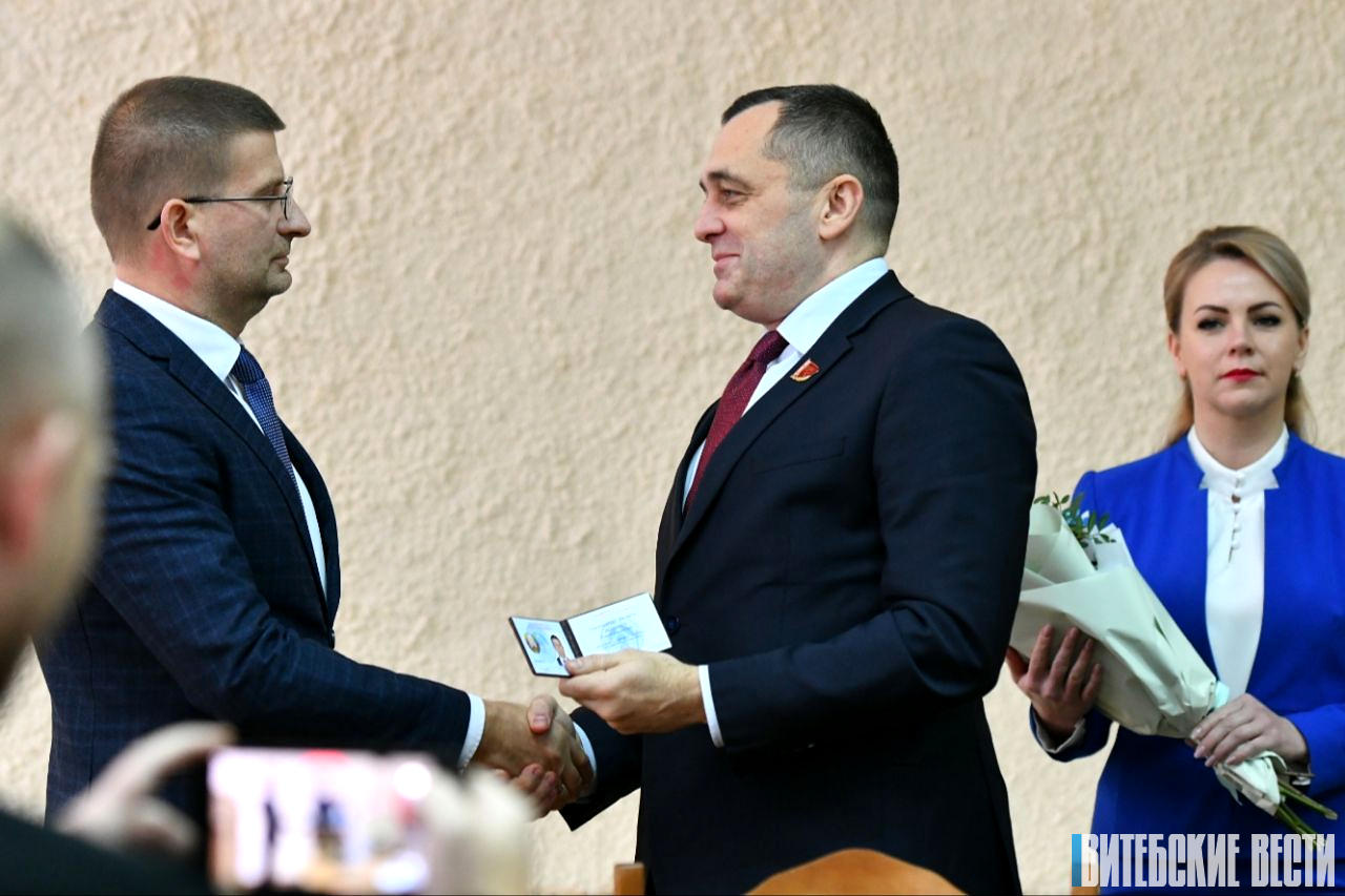 Утвержден в должности председателя Ушачского райисполкома - Сергей Шамович
