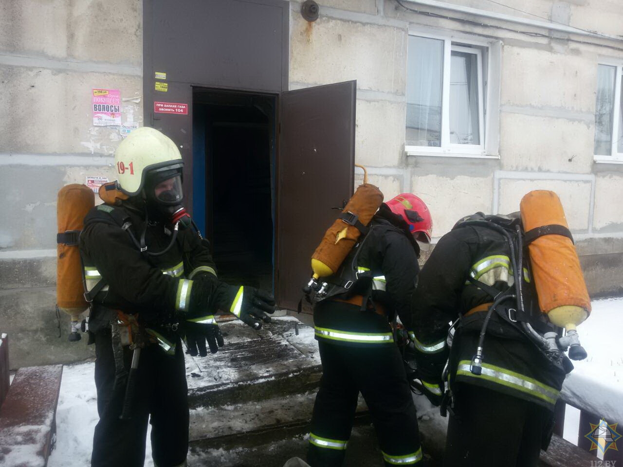 При пожаре в Толочине погиб мужчина, 6 человек эвакуированы