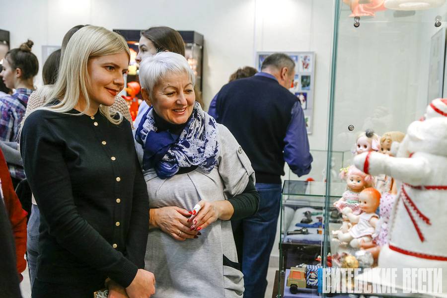 В Витебске открылась выставка советских новогодних игрушек