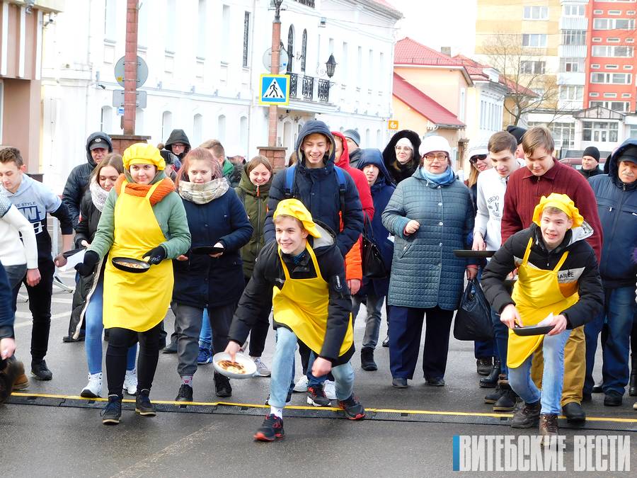 На старт со сковородками! Как встретили Масленицу в Полоцке?