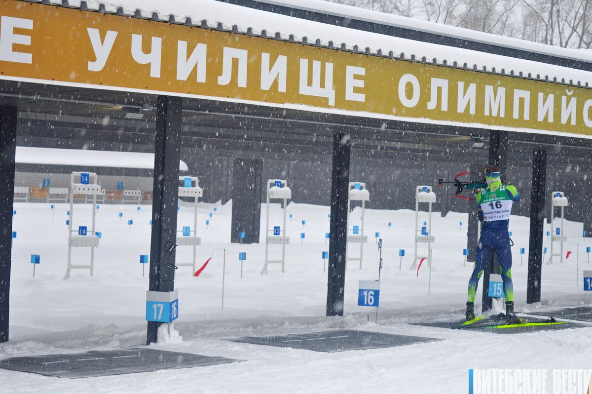 Спортсмены Витебской области завоевали медали во второй день первенства Беларуси по биатлону 