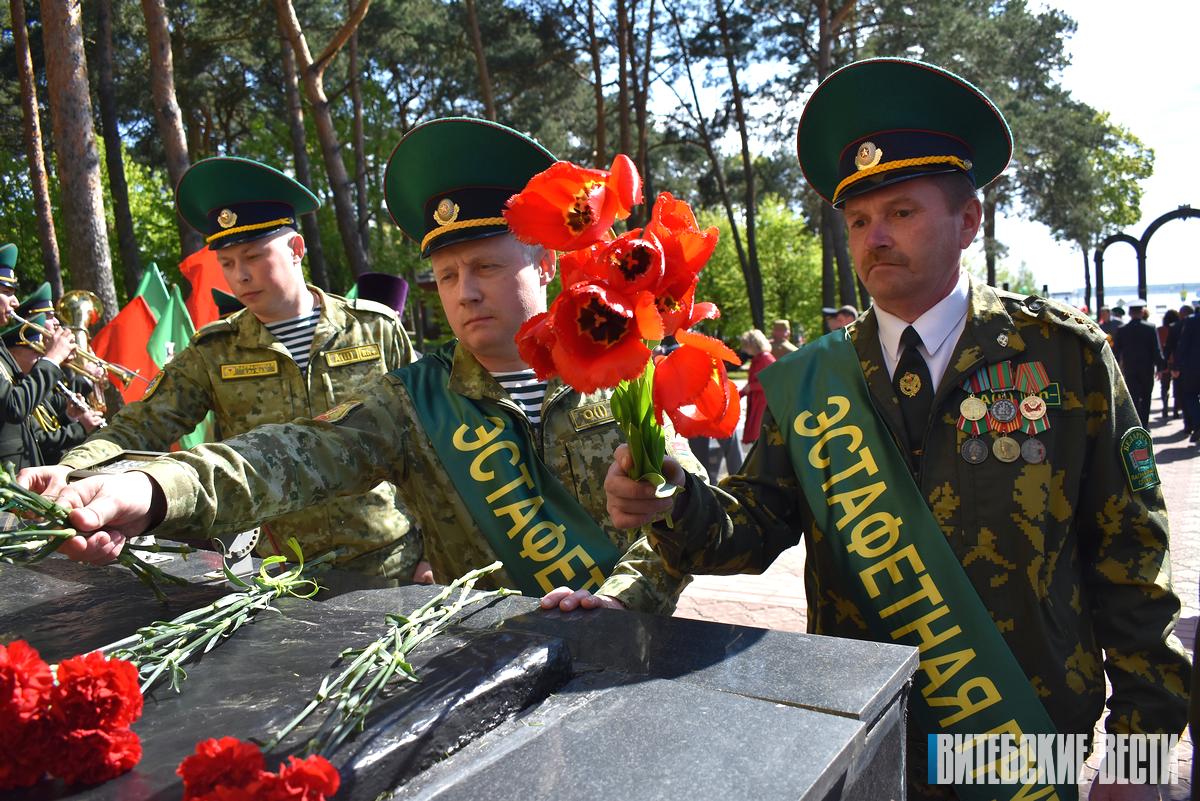 Пограничная эстафета прибыла в Браславский район