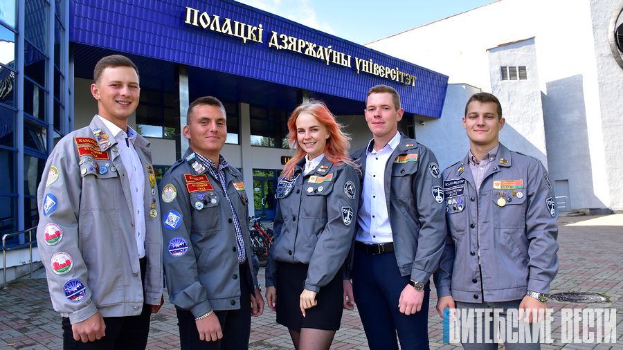 Студотряд «Эврика» Полоцкого государственного университета признан лучшим на закрытии трудового семестра в Островце
