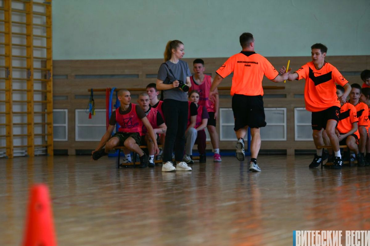 Спортландия среди трудных подростков прошла в Витебске
