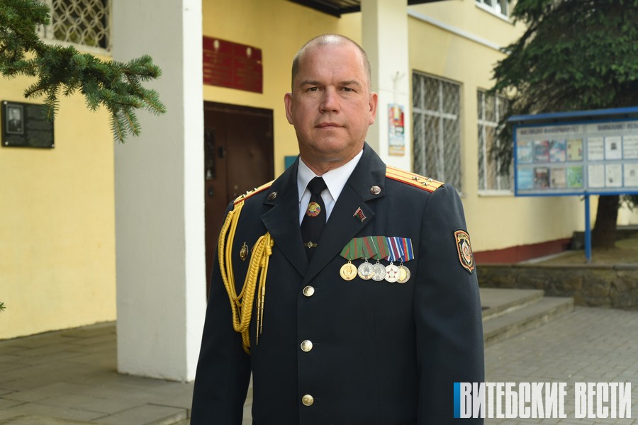 Начальник Новополоцкого ГОВД Владимир Дубровский: «Успех – наш общий результат»