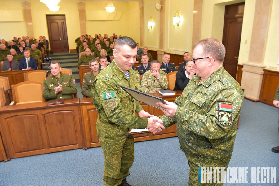 Сбор по территориальной обороне под руководством первого заместителя председателя облисполкома Олега Мацкевича прошел в Витебске
