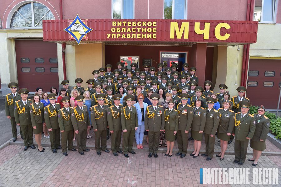 Мы – спасатели! Сергей Мелешкин обратился к личному составу подразделений МЧС Витебской области