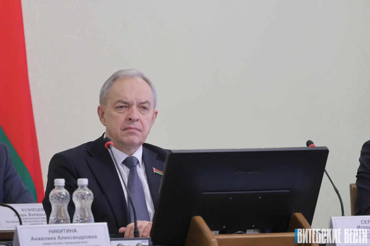 Игорь Сергеенко: «Инициатива, дисциплина, индивидуальный подход и контроль помогут активизировать инвестиционную деятельность Витебщины»