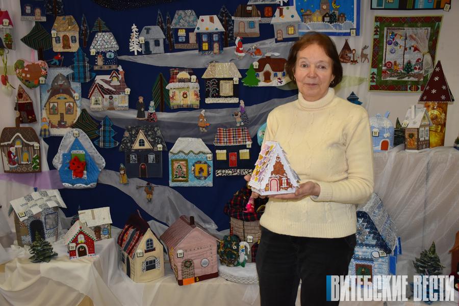 В Полоцком районном Центре ремесел и национальных культур «построили» лоскутный город