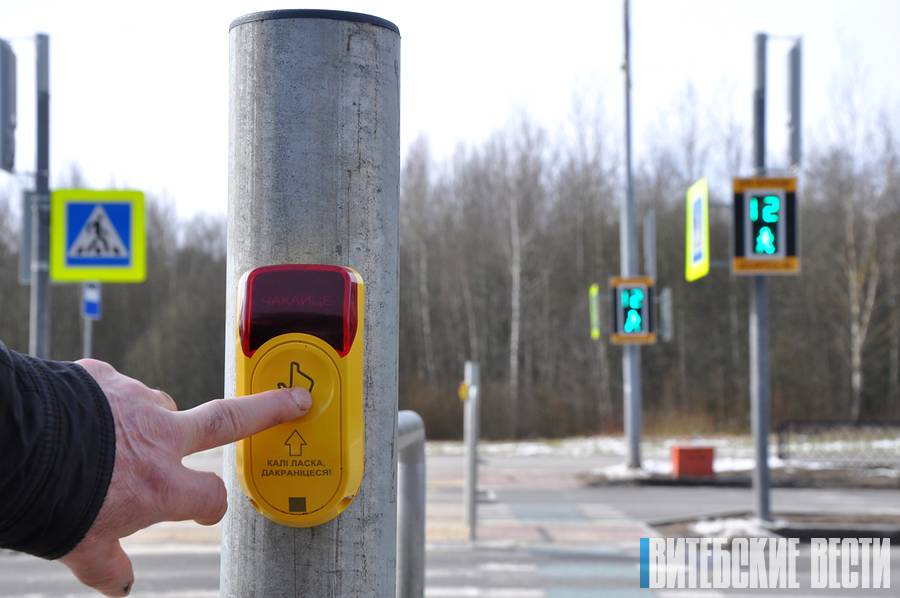 В Новополоцке тестируют новые светофоры — город готовится к «зеленой волне»