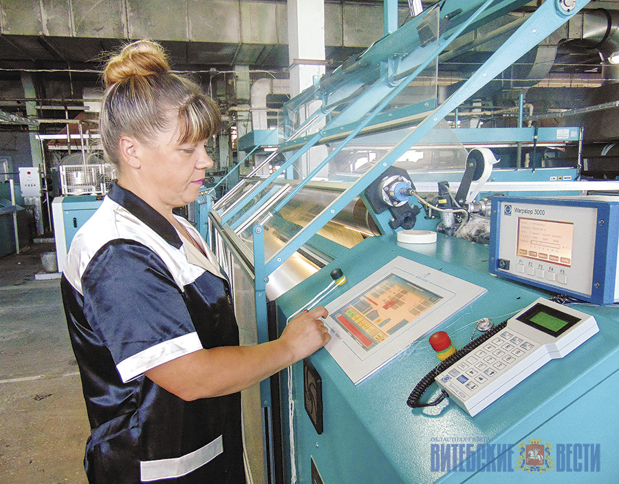 Витебский комбинат шелковых тканей возрождает традиции ткачества