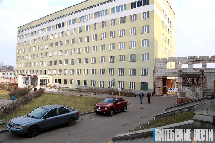 Витебская городская центральная больница закрывается на ремонт
