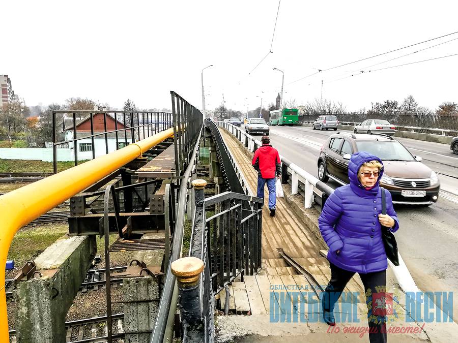 Новые изменения по движению транспорта внесены в Витебске в связи с ремонтом путепровода «Полоцкий»