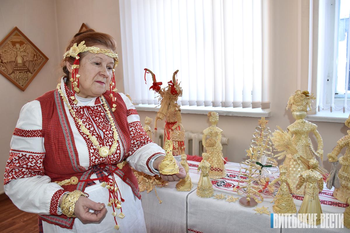 Выставка «Золотая соломка» открылась в Витебске