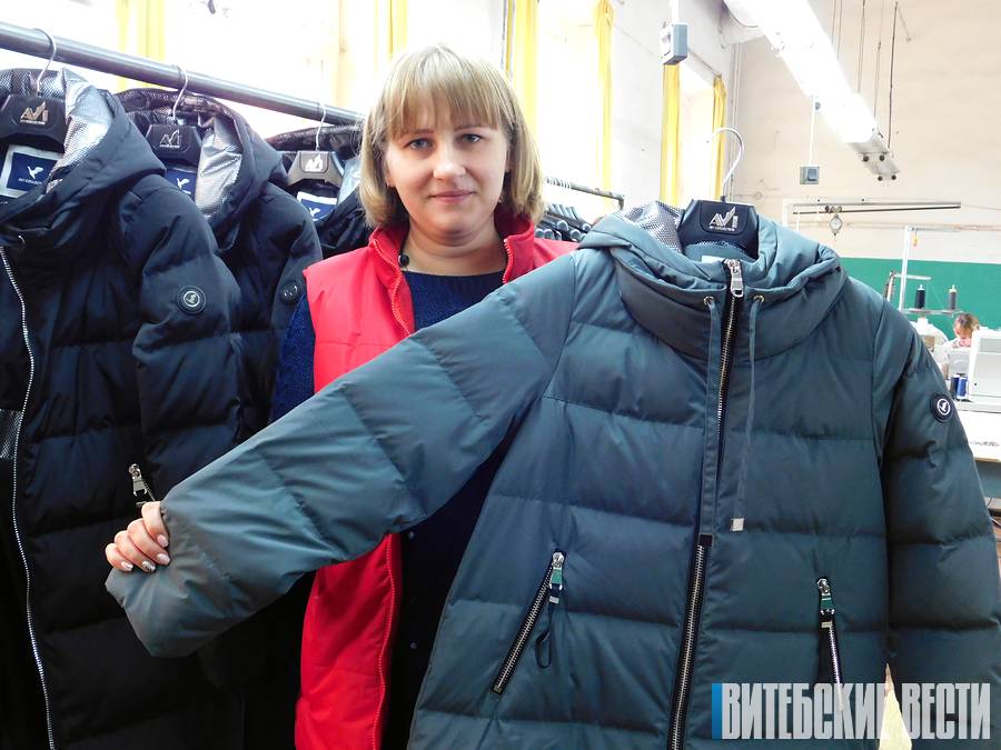Швеи фабрики «Витебчанка» освоили технологию пошива трендовых курток и пальто