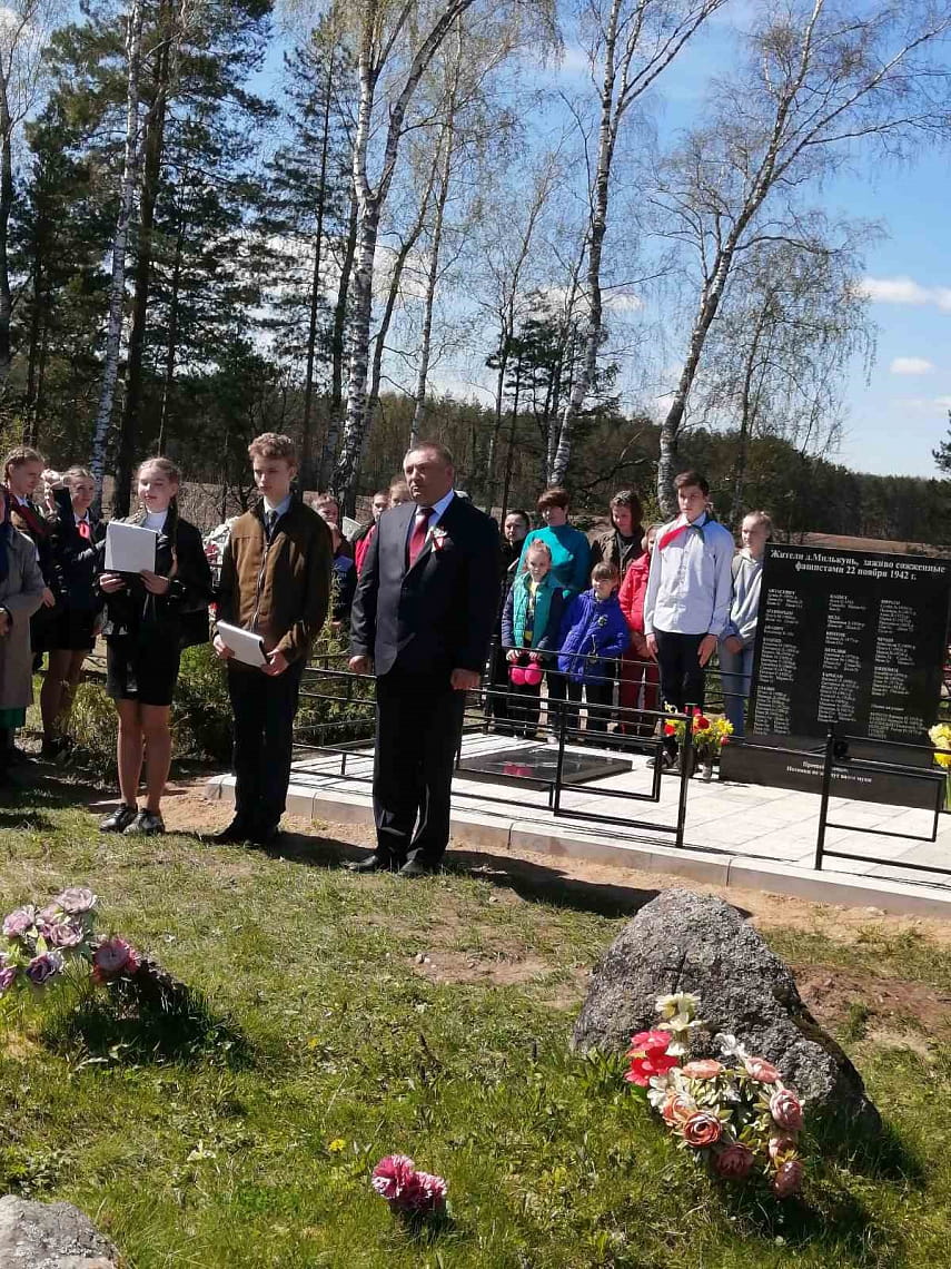 В деревне Милькунь Докшицкого района открыли памятник жертвам Великой Отечественной войны